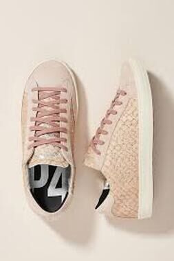 P448 Pink Low-Top Sneakers
